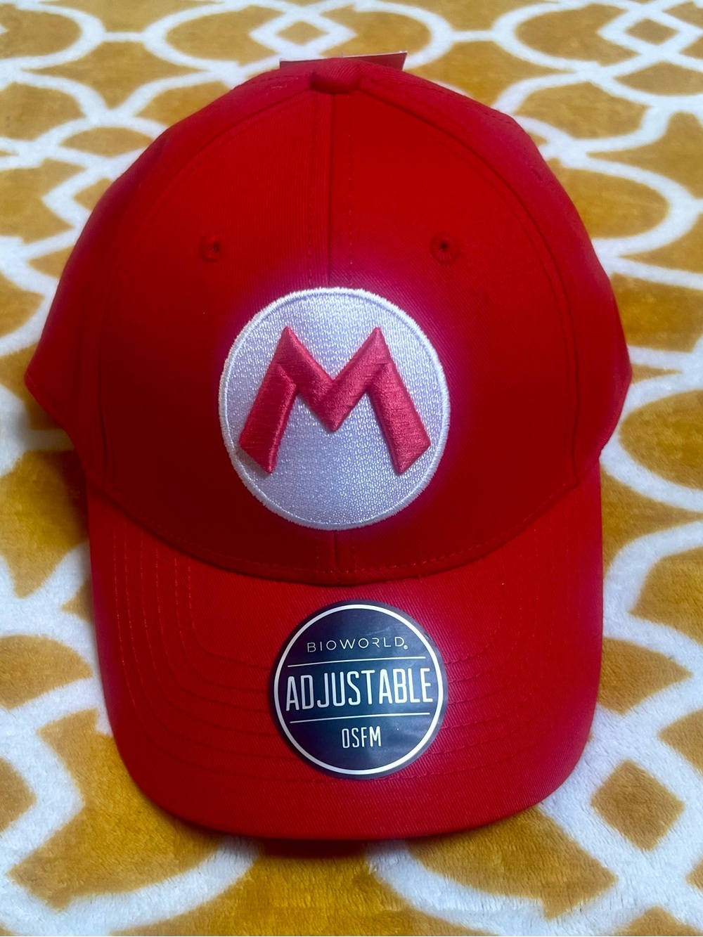 Bioworld Nintendo Super Mario Mario Red Adjustable Hat Super Mario Series 2020